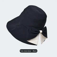 HJ-BG-8169 Two-tone Bow - Black