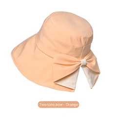 HJ-BG-8169 Two-tone Bow - Orange