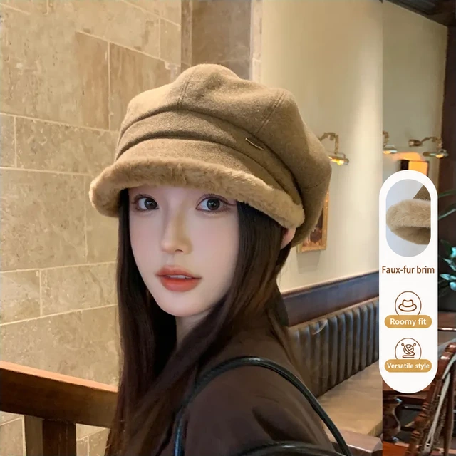 Women's Newsboy Cap, model HJ-BG-8979