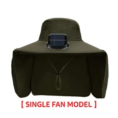 HJ-BG-9209 9209 - Olive Green(Single Fan style)