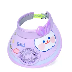 HJ-BG-1053 1053 Fan style - Purple Bunny