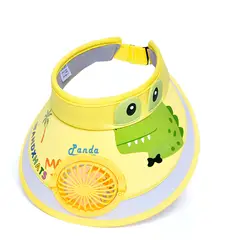 HJ-BG-1053 1053 Fan style - Yellow Dinosaur