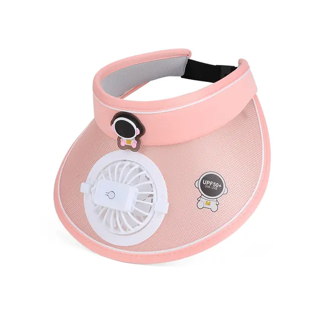 Kids' Cooling Fan Hat, model HJ-BG-1079