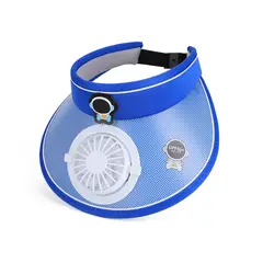 HJ-BG-1079 1079 - Royal blue Fan hat