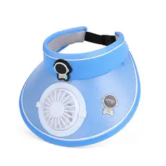 HJ-BG-1079 1079 - Light blue Fan hat