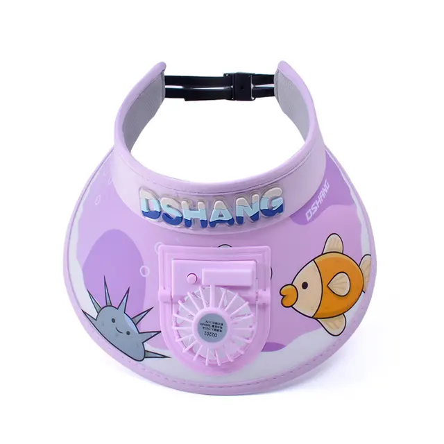 Kids' Cooling Fan Hat, model HJ-BG-1102