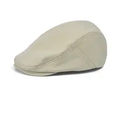 HJ-BG-8776 8776 - Beige(Solid vintage visor cap)