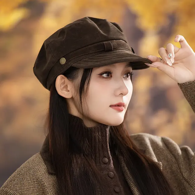 Women's Newsboy Cap, model HJ-HZ-MM2271