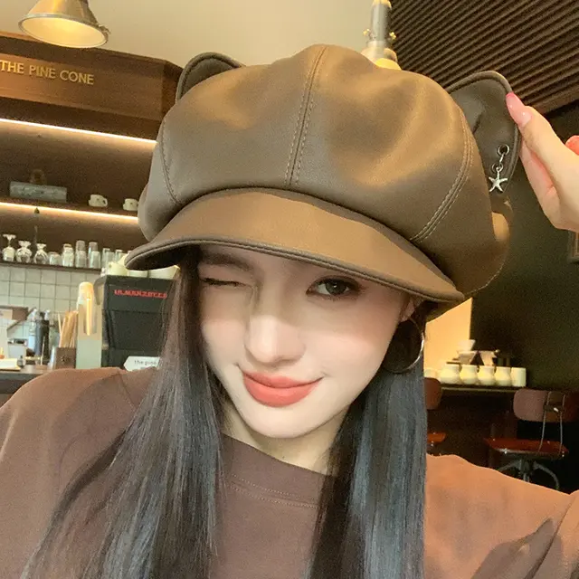 Women's Newsboy Cap, model HJ-HZ-MM2966
