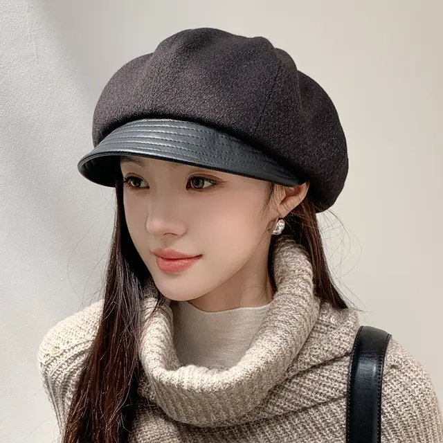 Women's Newsboy Cap, model HJ-HZ-MM2980