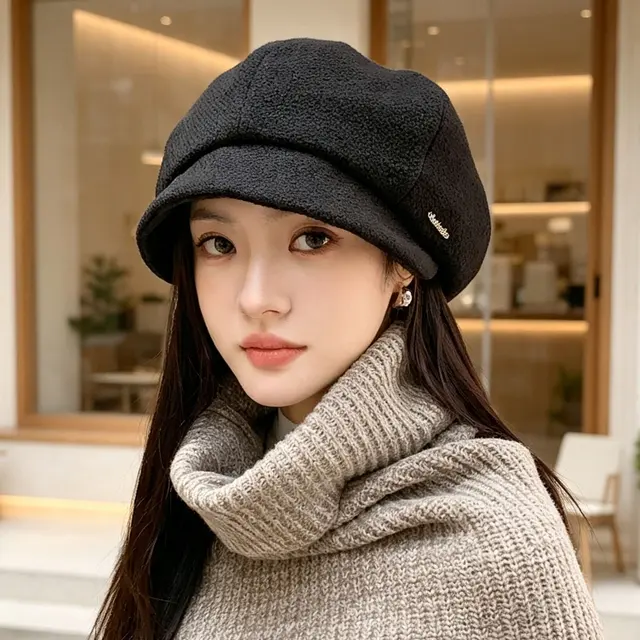 Women's Newsboy Cap, model HJ-HZ-MM2983