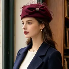 HJ-HZ-MM3276 MM3276 Burgundy · One size